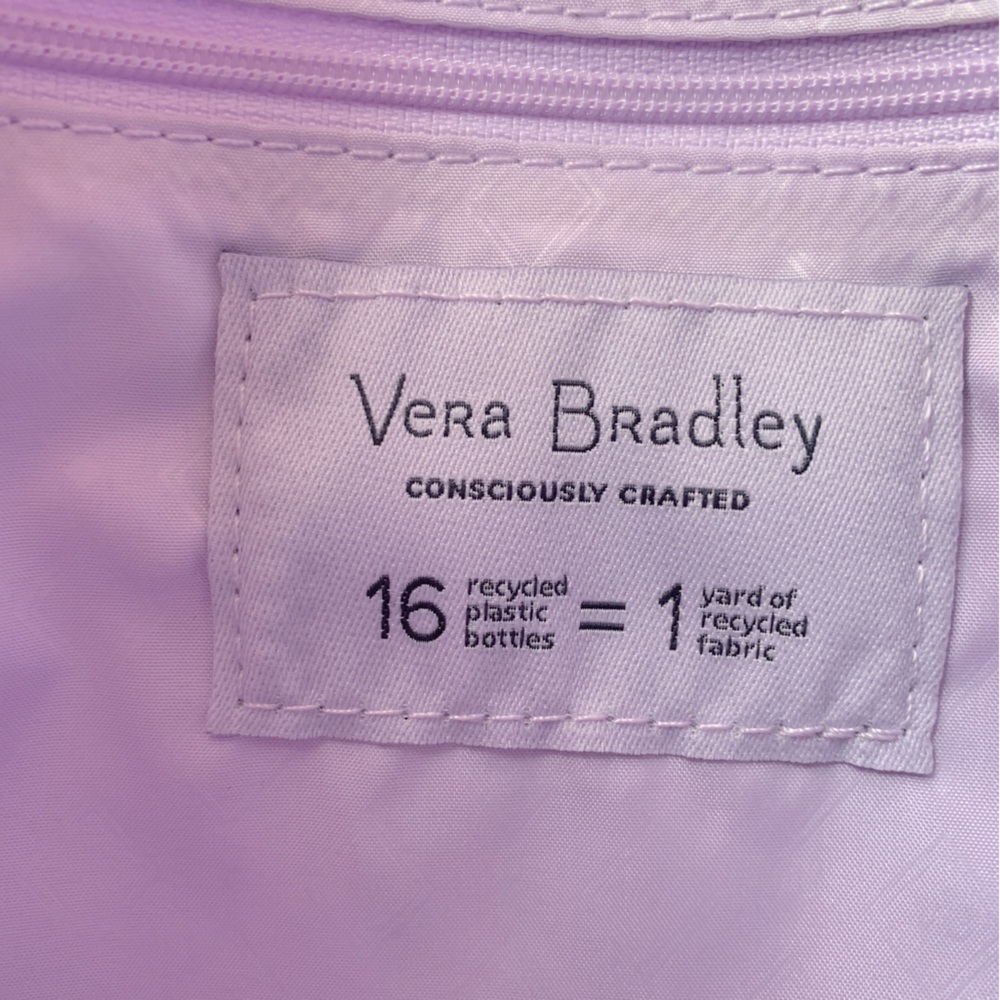 🌷 Vera Bradley ReActive Hipster in Lavender Butterflies 🦋 NWT - Picture 11 of 15